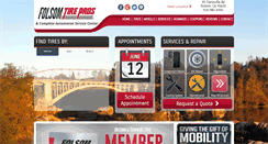 Desktop Screenshot of folsomtirepros.com